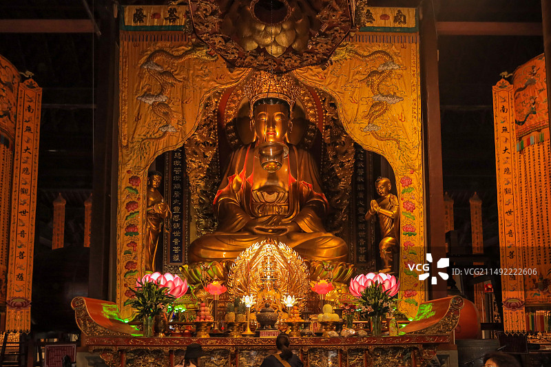 寺庙佛像特写图片素材