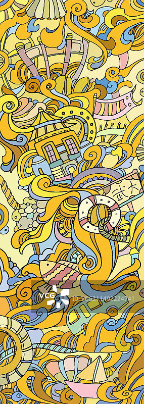 武汉插画图片素材