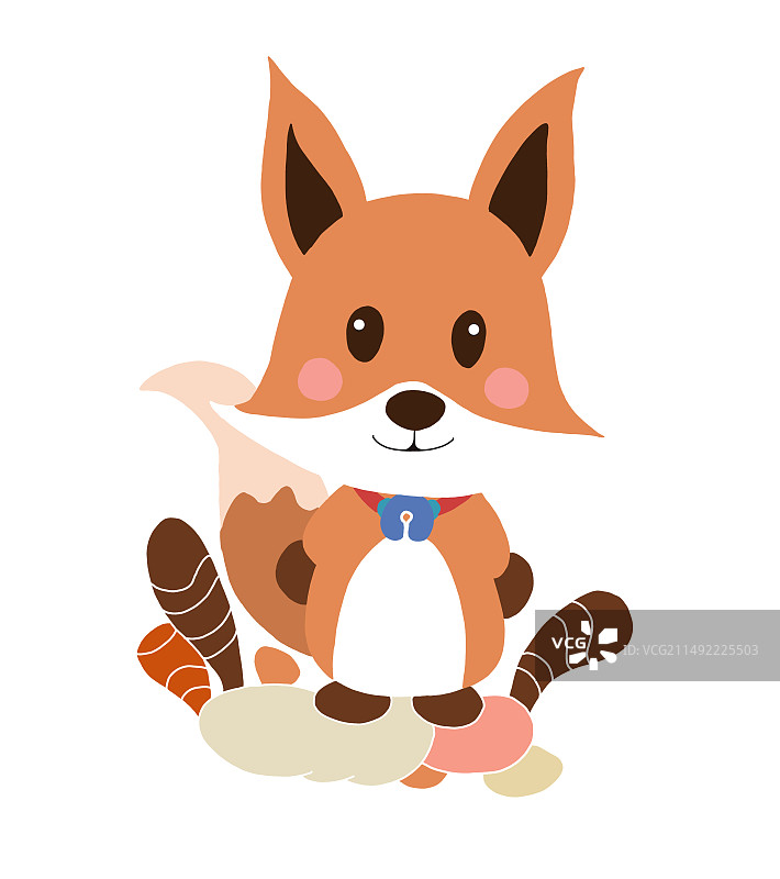 狐狸插画图片素材