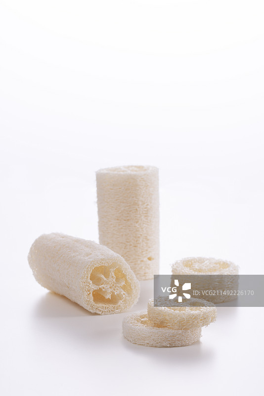 一块切下的天然海绵图片素材