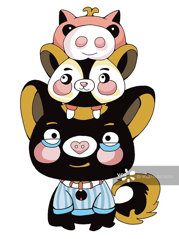 动物小画图片素材