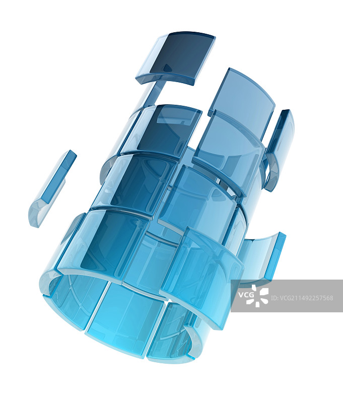 玻璃抽象图形图片素材