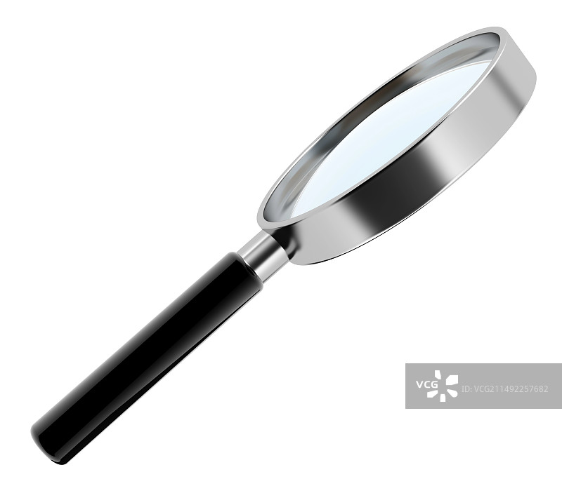 黑色手柄放大镜图片素材