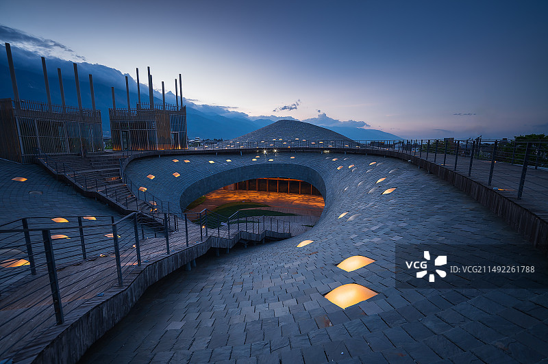 杨丽萍大剧院-蓝调图片素材