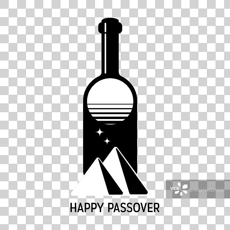 简约逾越节图片素材