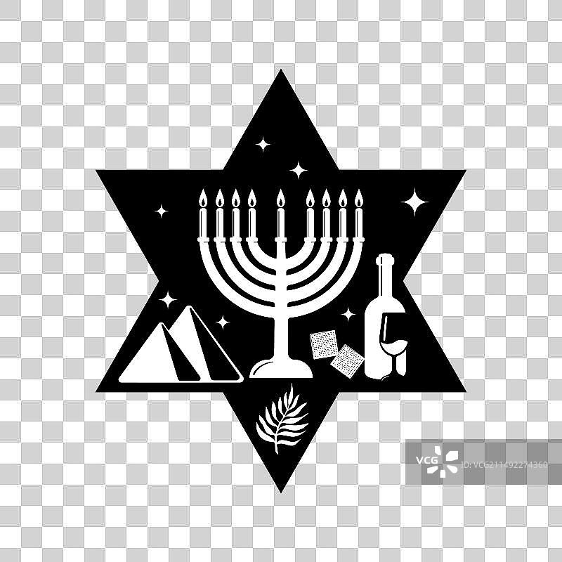 简约逾越节图片素材