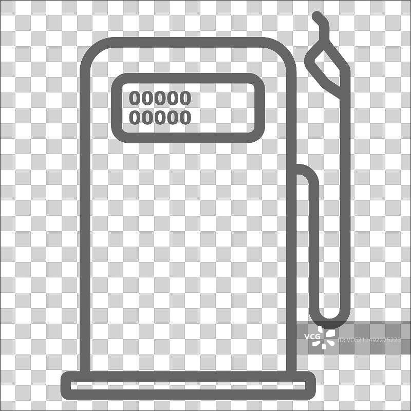 燃料加油站图标图片素材