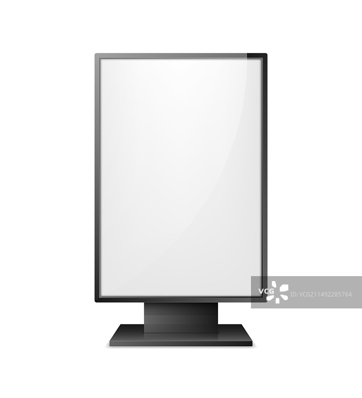 用于广告的灯箱布局标牌图片素材