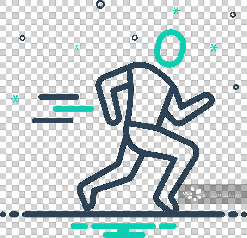 冲刺跑图片素材