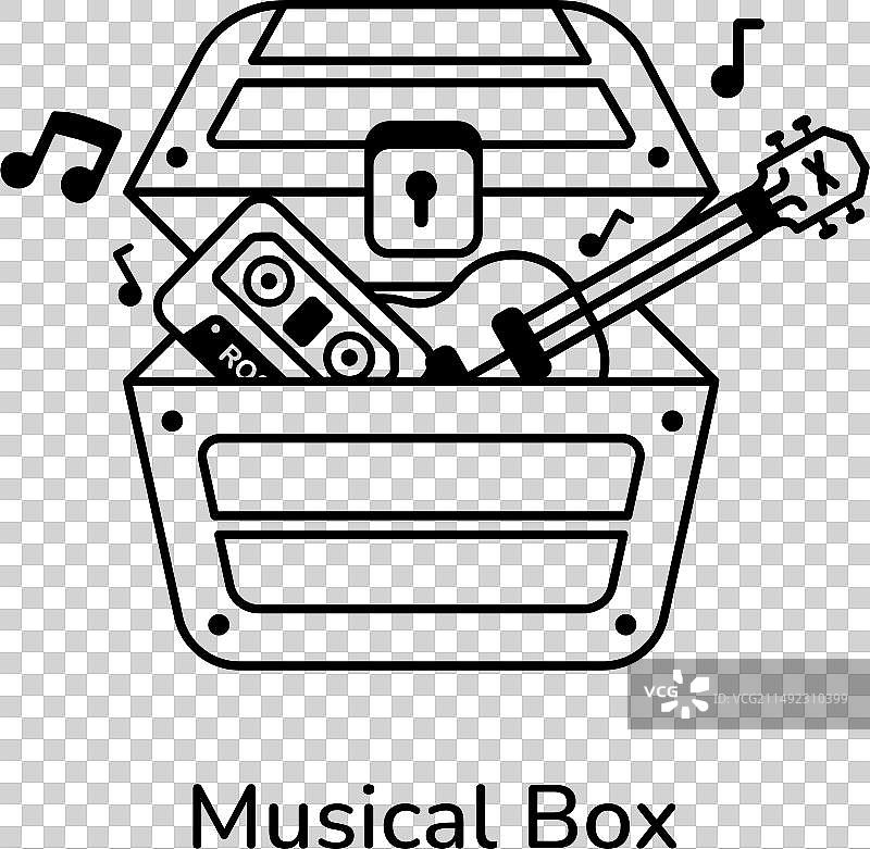 音乐盒图片素材