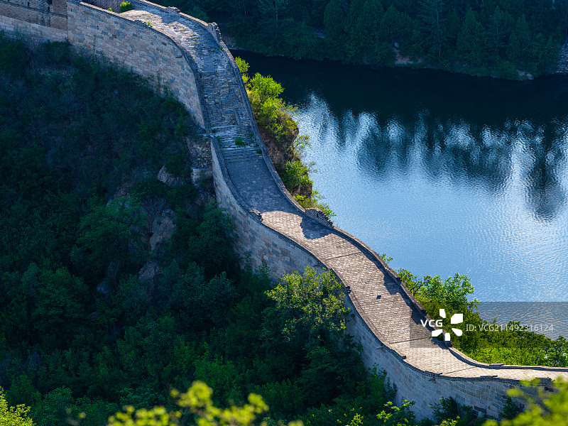 水长城(北京黄花城)图片素材