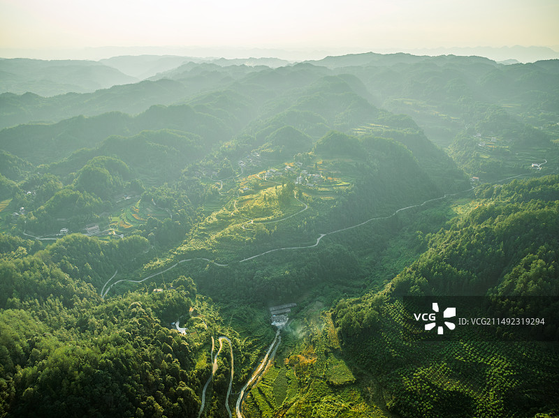 田园风光图片素材