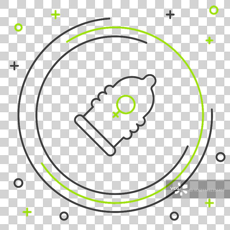 安全套安全防护图标（白色背景）图片素材