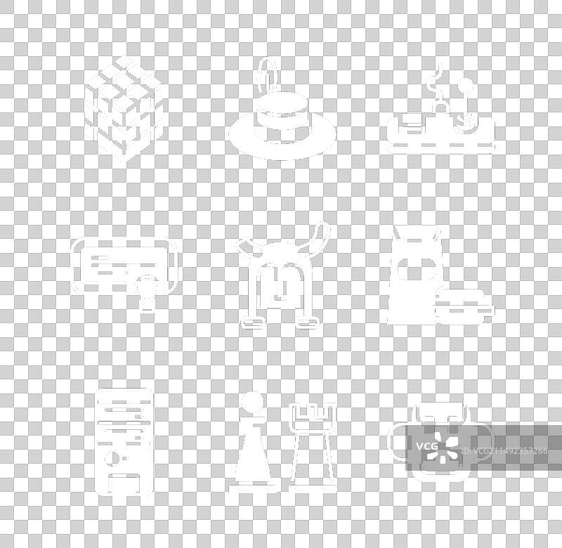 魔方男人帽子游戏手柄电脑象棋套装图片素材