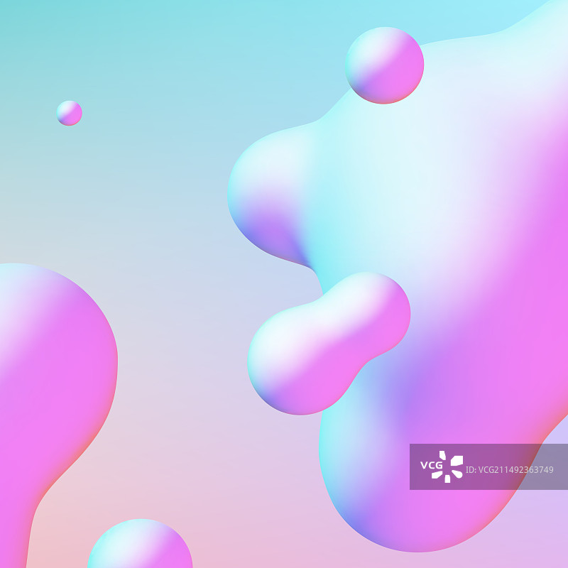 充满活力的液体流动设计图片素材