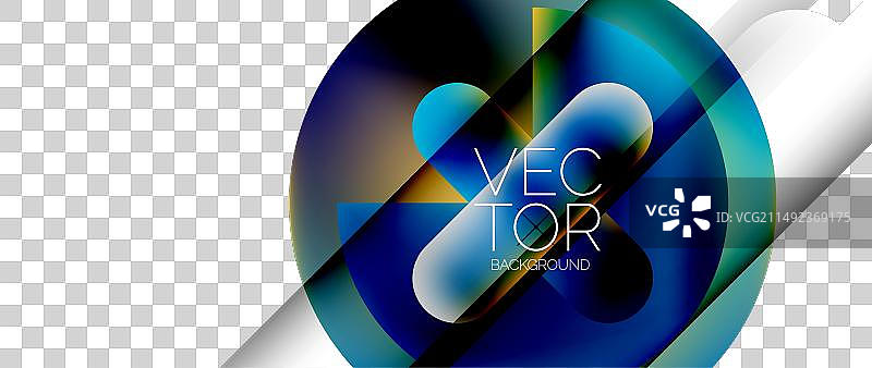 动态流体梯度技术球体令人着迷图片素材