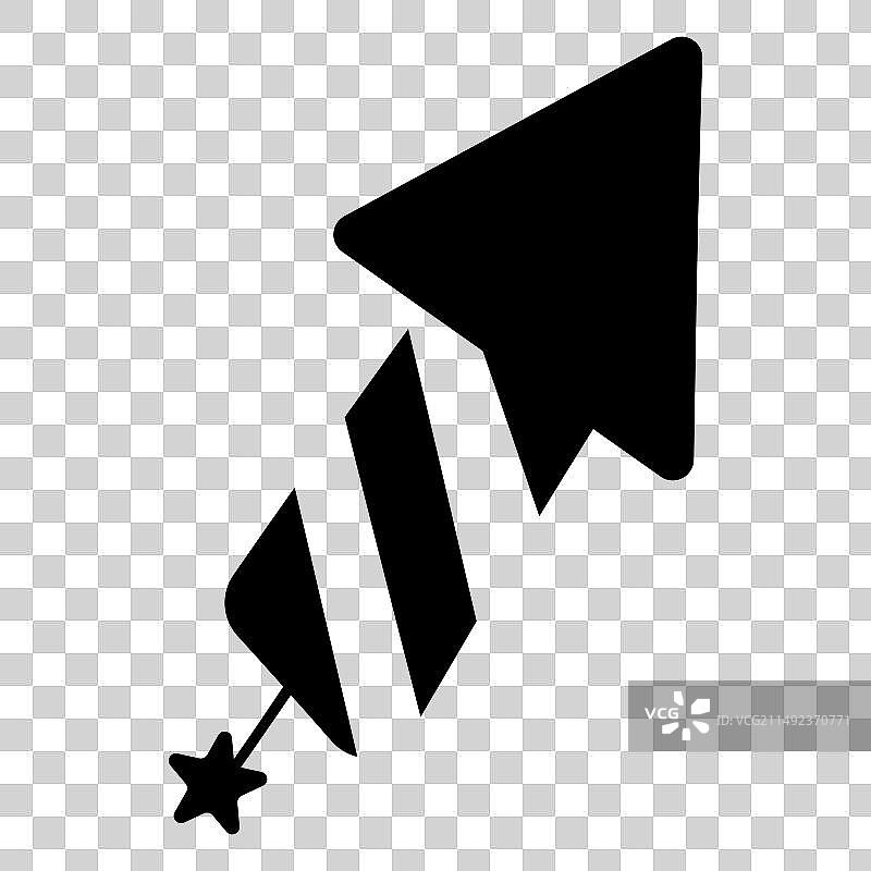 喜庆火箭图案中国烟花节日图片素材