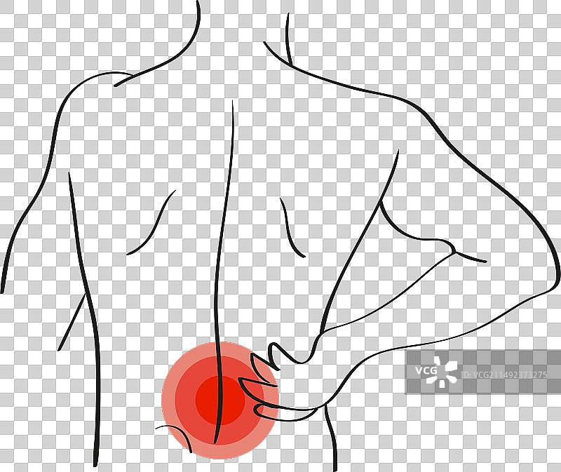 背痛图标图片素材