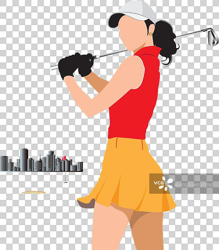 美丽的高尔夫球场图片素材