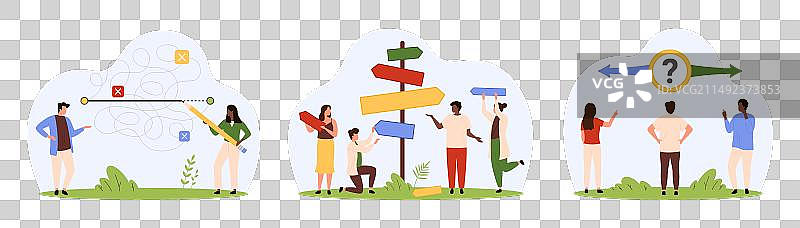 正确的解决方案策略选择图片素材