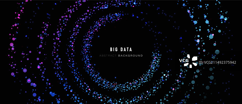 大数据连接未来技术云图片素材