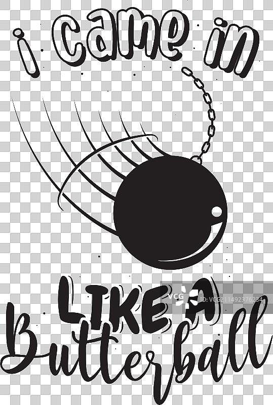 黄油球设计图片素材