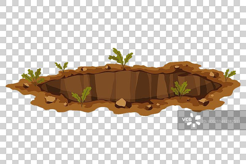 挖掘沙煤废石图片素材