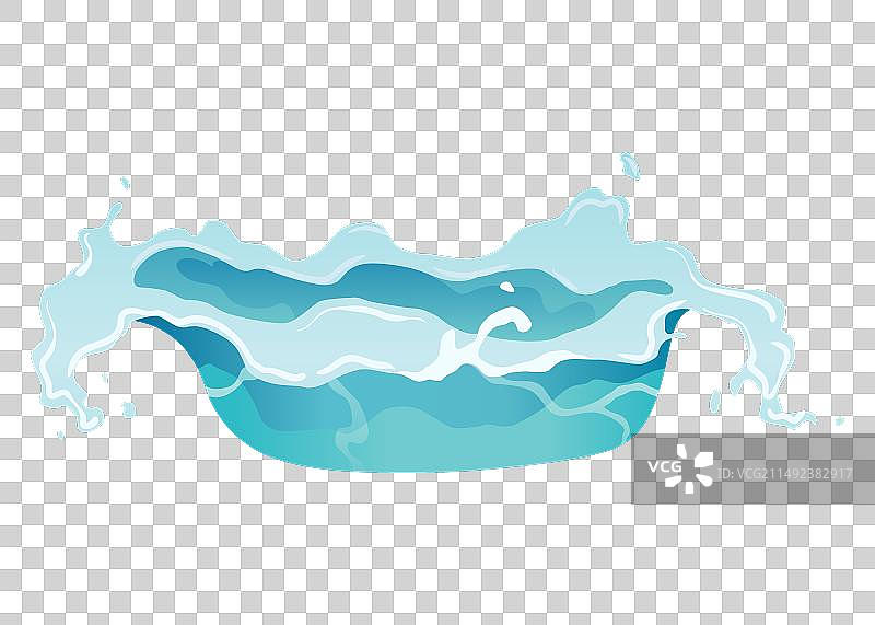 水花飞溅动画特效图片素材