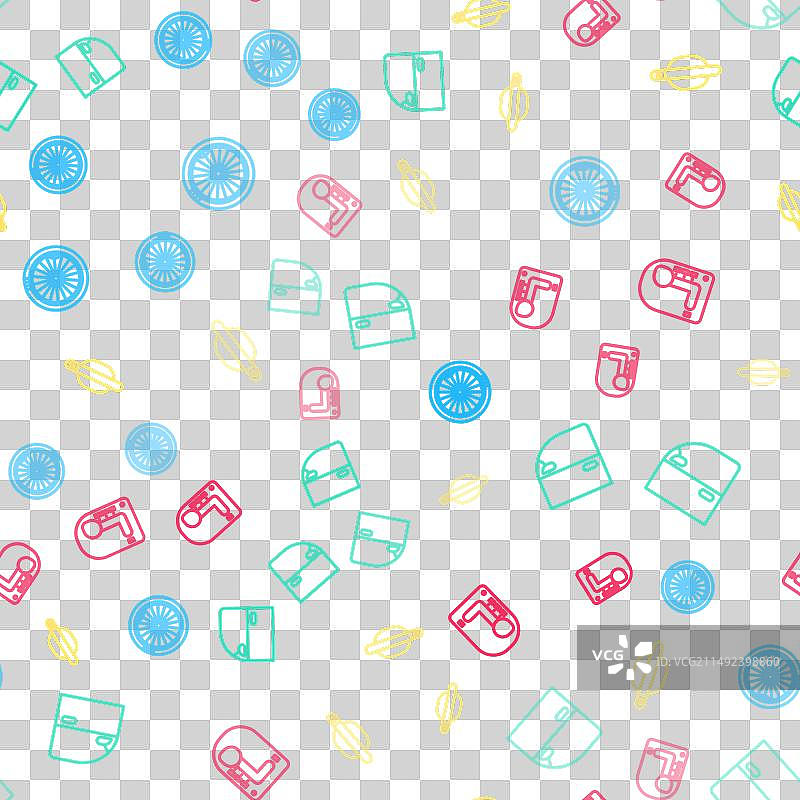 汽车车轮、门把手和换挡杆图片素材