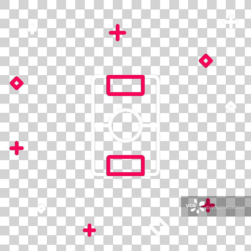 蓝色背景足球桌线条图标图片素材