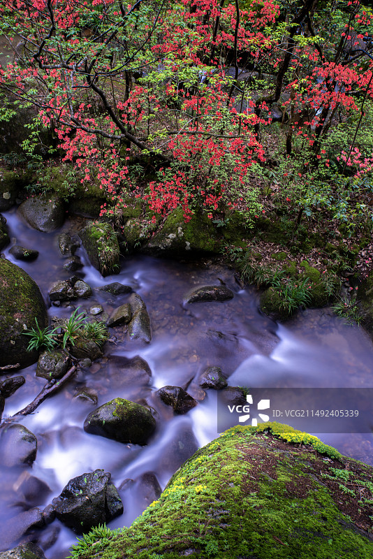 湖南长沙浏阳大围山雨后风光图片素材