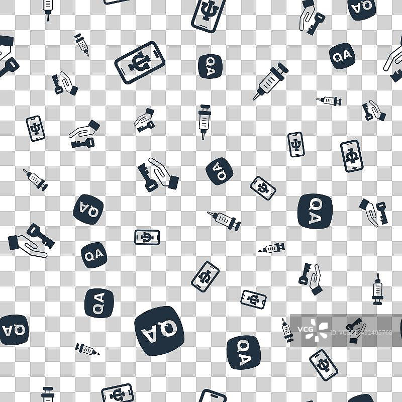 问答心理咨询师在线套装图片素材