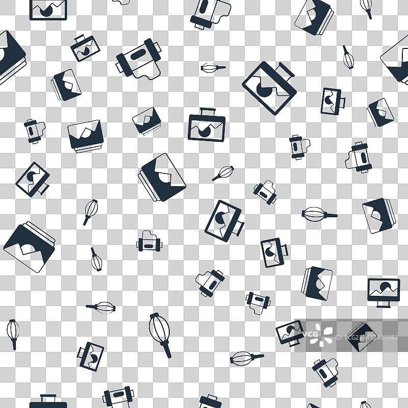 吹风除尘器、相机胶卷和胶片盒图片素材