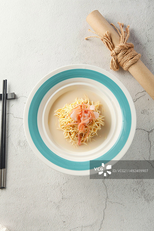 煮干丝图片素材