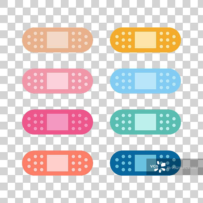 急救绷带膏药贴图片素材