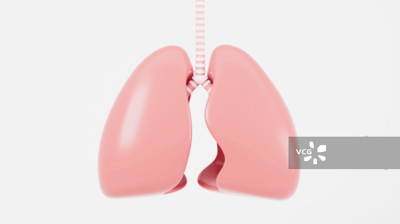 肺部呼吸膨胀收缩动画图片素材