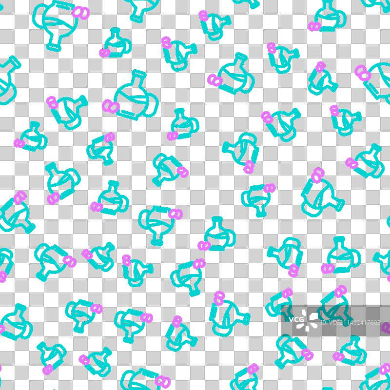 橄榄油瓶线条图标无缝隔离图片素材