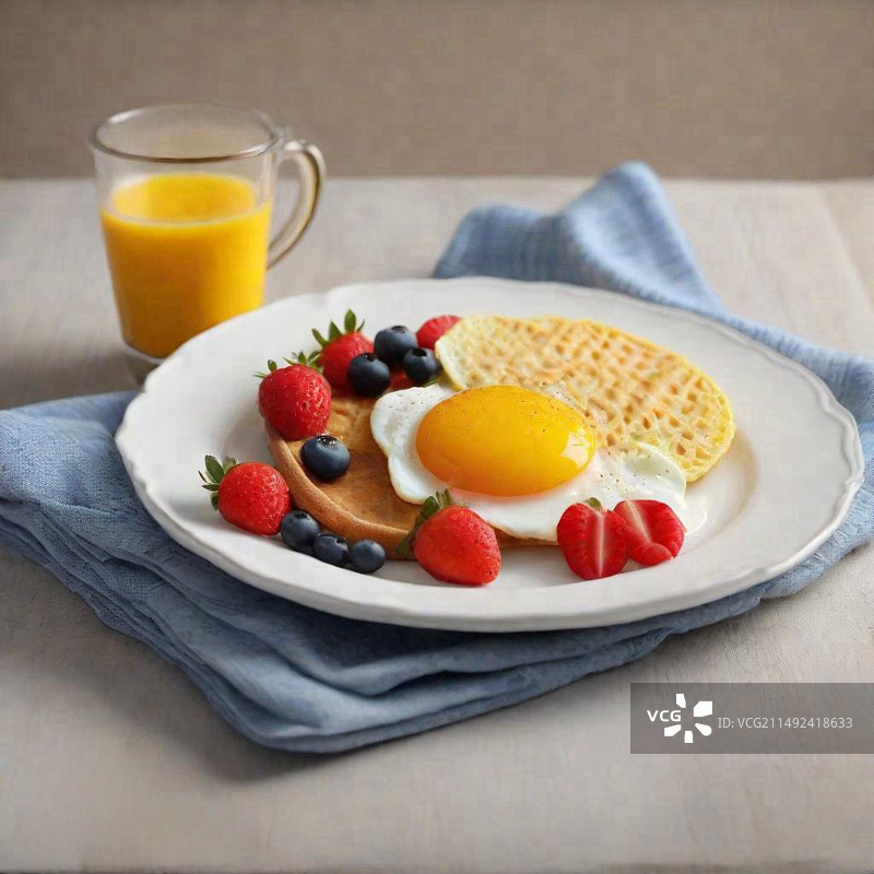清晨的早餐图片素材