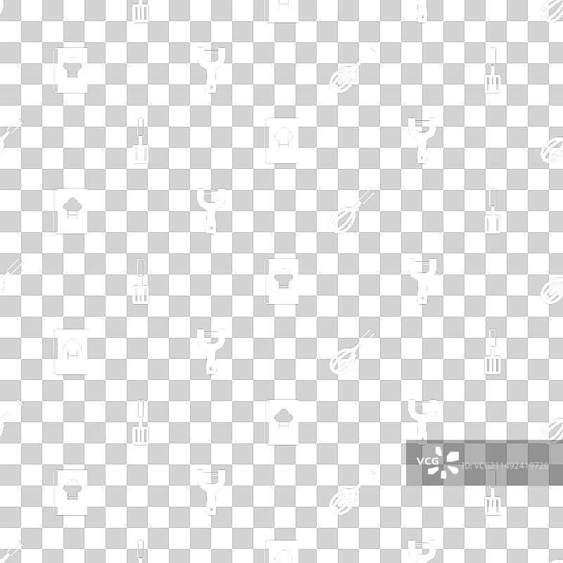 厨房用具：打蛋器、烧烤铲、食谱图片素材