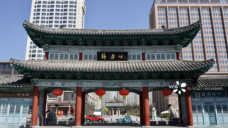 威海韩乐坊旅游景区图片素材