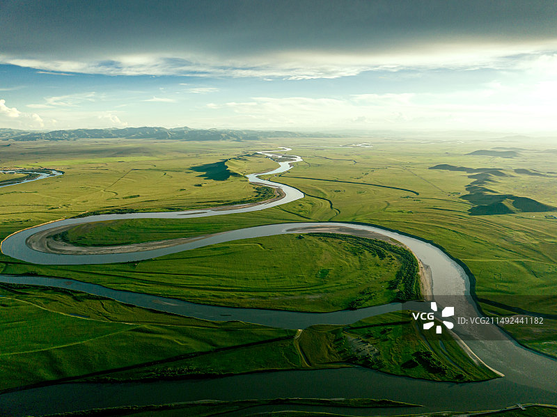 九曲黄河第一湾图片素材
