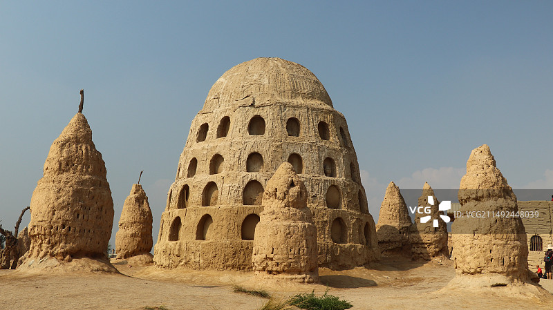 银川市宁夏镇北堡西部影视城图片素材