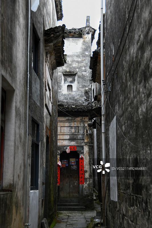 江西婺源理坑村图片素材