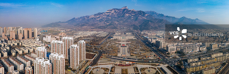 泰安 泰山广场 东岳大街 龙泽湖公园 金座广场 国华时代 时代公园 文化馆 泰山国际会展中心图片素材