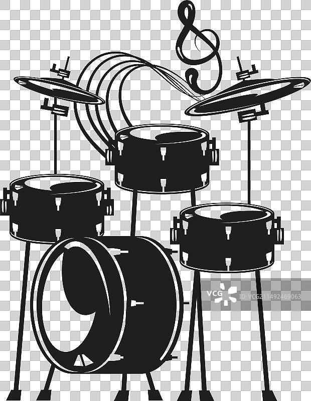 爵士鼓乐器图片素材