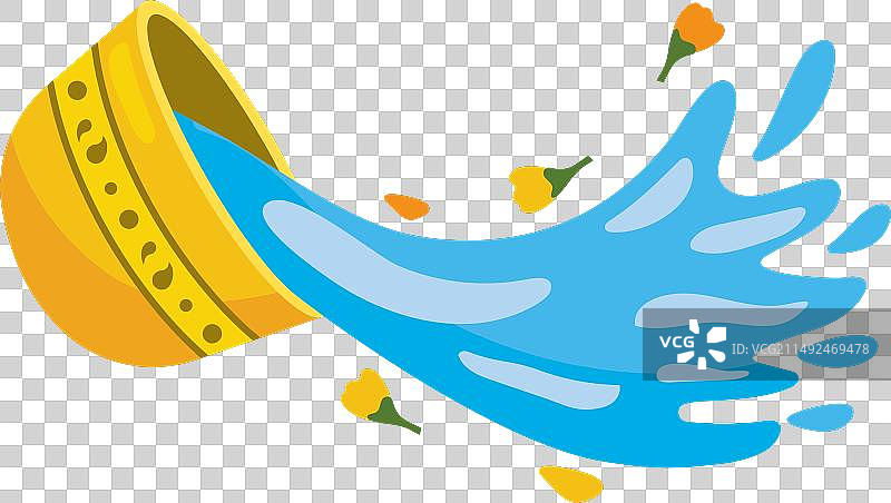 泼水节水碗图片素材