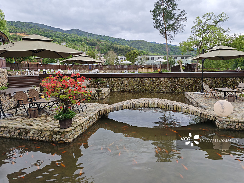 永嘉榴湾村村咖图片素材