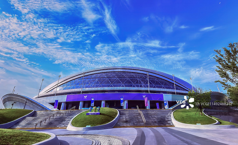杭州第19届亚运会自行车场馆图片素材
