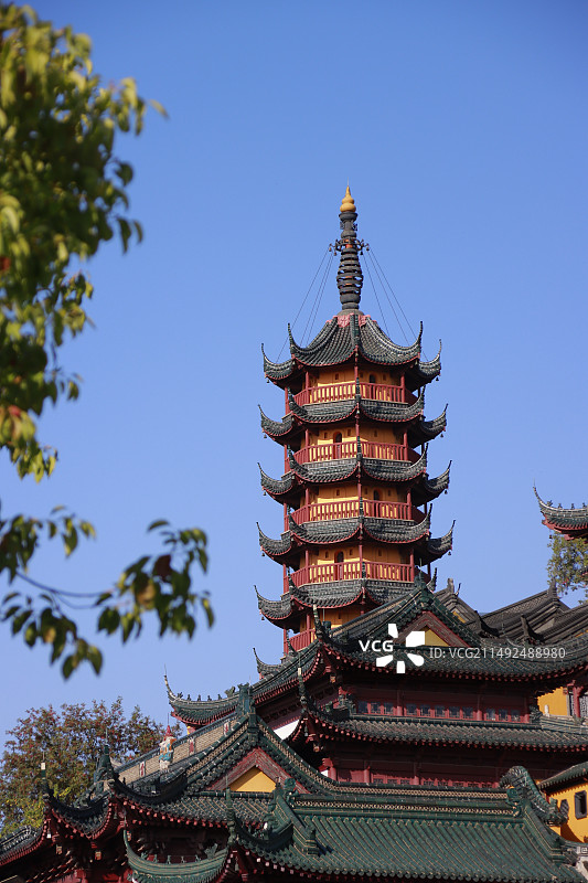 镇江金山寺 金山公园图片素材