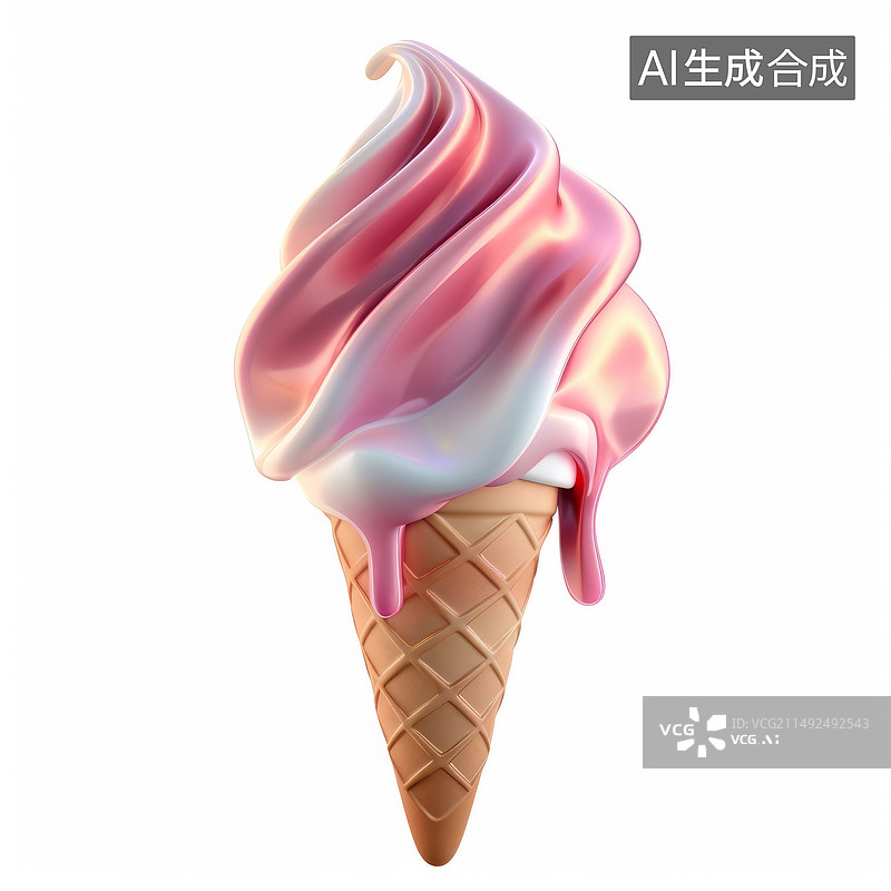 【AI数字艺术】冰淇淋素材图片图片素材